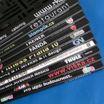 ukázka potisku na rámečky pod RZ (SPZ) RZ rámeček s potiskem